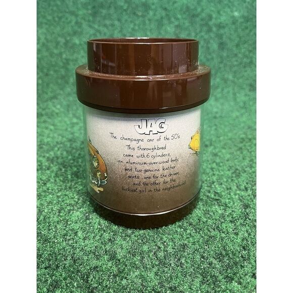 Vintage 1978 Dart Thermo-Serv JAG Jaguar Champagne of Cars Lidded Cup - Picture 3 of 7